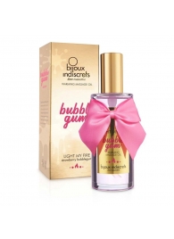 Разогревающее массажное масло Light My Fire Bubble Gum с ароматом бабл-гам - 100 мл. - Bijoux Indiscrets - купить с доставкой в Балаково