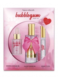Набор средств для массажа и ласк Bubblegum Play Kit - Bijoux Indiscrets - купить с доставкой в Балаково