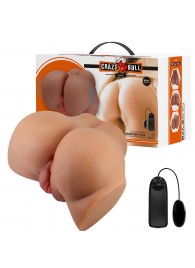 Карамельный мастурбатор-полуторс Emilia с вибрацией - Baile - в Балаково купить с доставкой