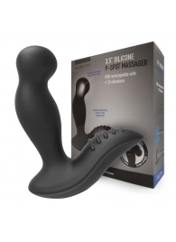 Черный вибромассажер простаты 3,5’’ P-spot Massager - 12,5 см. - Erokay - в Балаково купить с доставкой
