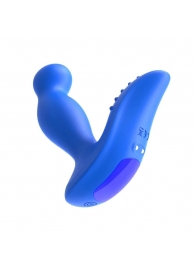 Синий вибромассажер простаты 3,5’’ P-spot Massager - 12,5 см. - Erokay - в Балаково купить с доставкой