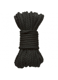 Черная верёвка для связывания и фиксации Bind Tie - 9,14 м. - Doc Johnson - купить с доставкой в Балаково