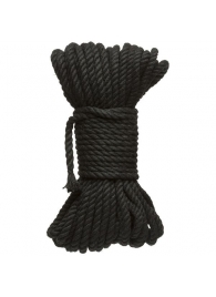 Черная верёвка для связывания и фиксации Bind Tie - 15,24 м. - Doc Johnson - купить с доставкой в Балаково
