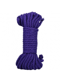 Фиолетовая верёвка для связывания и фиксации Bind Tie - 9,14 м. - Doc Johnson - купить с доставкой в Балаково