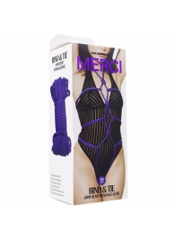 Фиолетовая верёвка для связывания и фиксации Bind Tie - 15,24 м. - Doc Johnson - купить с доставкой в Балаково