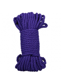 Фиолетовая верёвка для связывания и фиксации Bind Tie - 15,24 м. - Doc Johnson - купить с доставкой в Балаково