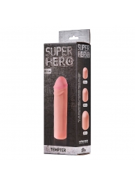 Фаллоудлинитель SUPER HERO Tempter - 16 см. - Lola Games - в Балаково купить с доставкой