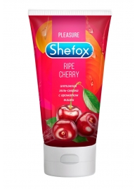 Интимная гель-смазка Shefox «Спелая вишня» - 50 мл. - Shefox - купить с доставкой в Балаково