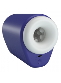 Синий автоматический вибромастурбатор Dj Lady - Baile - в Балаково купить с доставкой