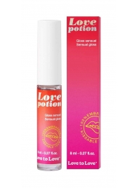 Возбуждающий блеск для губ Love Potion - 8 мл. - Love to Love - купить с доставкой в Балаково