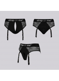 Трусики для фиксации насадок Strap-on-me Harness Lingerie Diva XS - Strap-on-me - купить с доставкой в Балаково