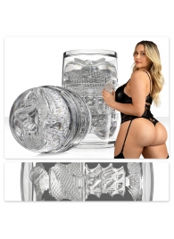 Прозрачный двусторонний мастурбатор Fleshlight Quickshot Mia Malkova - Fleshlight - в Балаково купить с доставкой