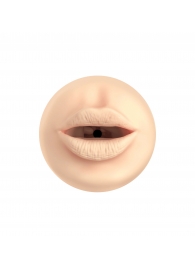 Телесный мастурбатор-ротик Feel Stroker Mouth - Kiiroo - в Балаково купить с доставкой
