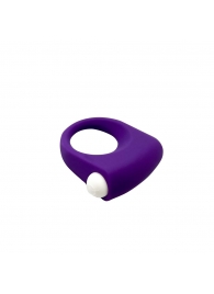 Фиолетовое эрекционное кольцо Puggle Vibrating Ring with Bullet - Adrien Lastic - в Балаково купить с доставкой