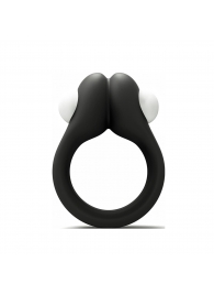 Черное эрекционное кольцо Zippy Vibrating Ring With Bullet - Adrien Lastic - в Балаково купить с доставкой