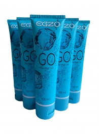 Набор из 5 пролонгирующих лубрикантов на водной основе Egzo Go (по 100 мл.) - EGZO - купить с доставкой в Балаково