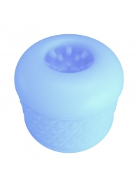 Голубой сквозной мастурбатор Cole - Baile - в Балаково купить с доставкой