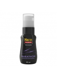Пролонгирующая гель-смазка Sico Marathon - 50 мл. - Sico - купить с доставкой в Балаково