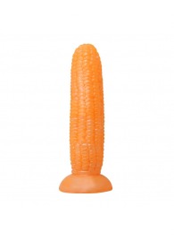 Оранжевый стимулятор в форме кукурузы - 17 см. - Baile