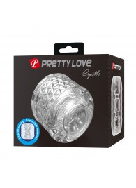 Прозрачный сквозной мастурбатор Crystle - Baile - в Балаково купить с доставкой