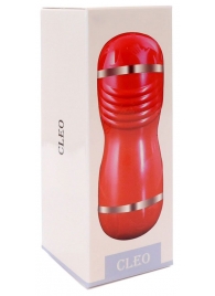 Двусторонний мастурбатор в колбе Cleo - вагина и ротик - Boys of Toys - в Балаково купить с доставкой
