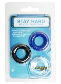 Набор из 3 эрекционных колец без рельефа - Boys of Toys - в Балаково купить с доставкой