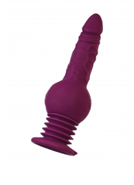 Фиолетовая мини-машина для секса Striker с пультом ДУ - 23,5 см. - ToyFa - купить с доставкой в Балаково