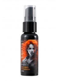Гель с эффектом вибрации Volcano Of Passion со вкусом вишни - 25 мл. - Erotist Lubricants - купить с доставкой в Балаково