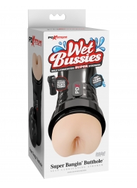 Мастурбатор-анус в колбе Super Banging Butthole - Pipedream - в Балаково купить с доставкой