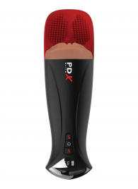 Мастурбатор-вагина в колбе с вибрацией Fuck-O-Matic Pro XL - Pipedream - в Балаково купить с доставкой