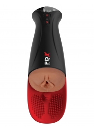 Мастурбатор-вагина в колбе с вибрацией Fuck-O-Matic Pro XL - Pipedream - в Балаково купить с доставкой