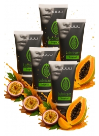 Набор из 5 съедобных лубрикантов JUJU со вкусом тропических фруктов - JuJu - купить с доставкой в Балаково