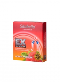 Стимулирующая насадка Sitabella Extender  Клубника - Sitabella - купить с доставкой в Балаково