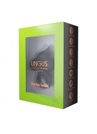 Черное эрекционное кольцо Lingus с вибрацией - Adrien Lastic - в Балаково купить с доставкой