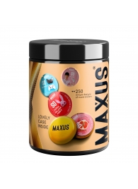 Точечные презервативы MAXUS 2000 Amazing Dots с железным кейсом - 15 шт. - Maxus - купить с доставкой в Балаково