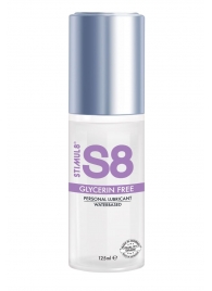 Лубрикант на водной основе S8 Glycerin Free без глицерина - 125 мл. - Stimul8 - купить с доставкой в Балаково