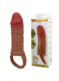 Реалистичная насадка на член Peirre - 15,5 см. - Baile - в Балаково купить с доставкой