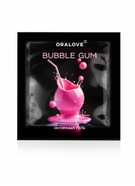 Саше съедобной оральной смазки OraLove с ароматом бабл-гам - 3 гр. - Биоритм - купить с доставкой в Балаково