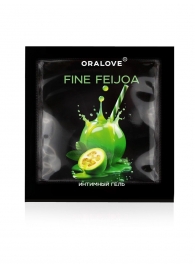 Саше съедобной оральной смазки OraLove с ароматом фейхоа - 3 гр. - Биоритм - купить с доставкой в Балаково