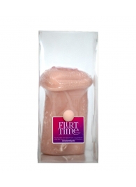 Телесный мастурбатор-вагина с фигурками на поверхности - LOVETOY (А-Полимер) - в Балаково купить с доставкой