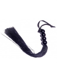 Черная силиконовая плеть - 37 см. - Boys of Toys - купить с доставкой в Балаково