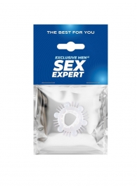 Стимулирующая насадка на пенис с несколькими видами рельефа - Sex Expert - в Балаково купить с доставкой