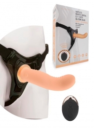 Женский вибрострапон со съемной насадкой и пультом ДУ - Erokay - купить с доставкой в Балаково