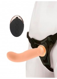 Женский вибрострапон со съемной насадкой и пультом ДУ - Erokay - купить с доставкой в Балаково