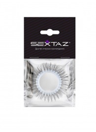 Круглое эрекционное кольцо с длинными «ресничками» - Sextaz - в Балаково купить с доставкой