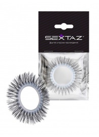 Круглое эрекционное кольцо с длинными «ресничками» - Sextaz - в Балаково купить с доставкой