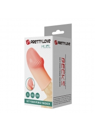 Телесная насадка на пенис Huel - 9 см. - Baile - в Балаково купить с доставкой