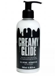 Лубрикант на водной основе Creamy Glide с консистенцией спермы - 250 мл. - Strap-on-me - купить с доставкой в Балаково