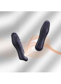 Сливовая силиконовая насадка на пенис с подхватом Manwan Ryzer - Manwan - в Балаково купить с доставкой