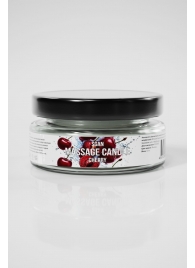 Массажная свеча «Спелая вишня» - 50 мл. - SGAN - купить с доставкой в Балаково